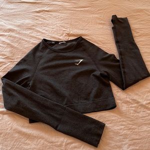 GYMSHARK Vital Seamless crop top size S